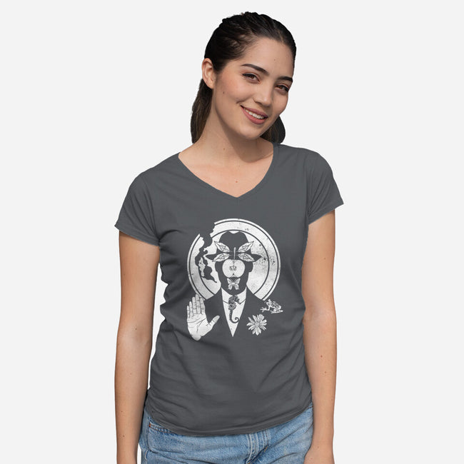 Possibilities In Order-womens v-neck tee-zerobriant
