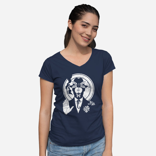 Possibilities In Order-womens v-neck tee-zerobriant