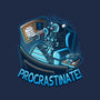 Procrastinate!!!-womens fitted tee-Bamboota