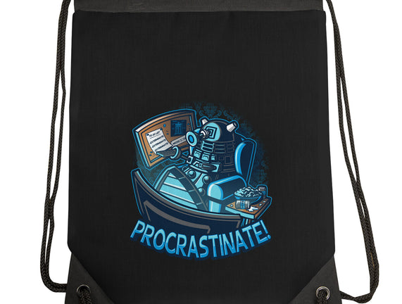 Procrastinate!!!