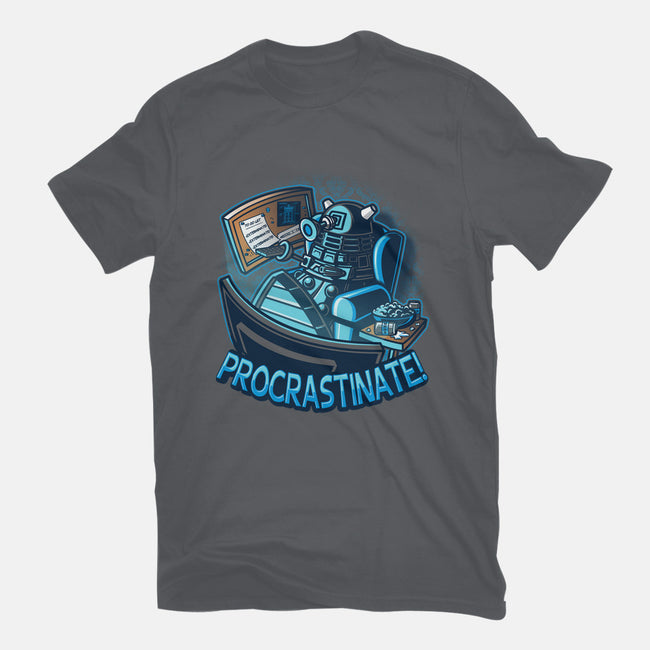 Procrastinate!!!-womens basic tee-Bamboota