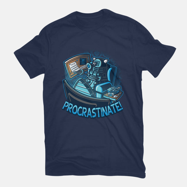 Procrastinate!!!-womens basic tee-Bamboota