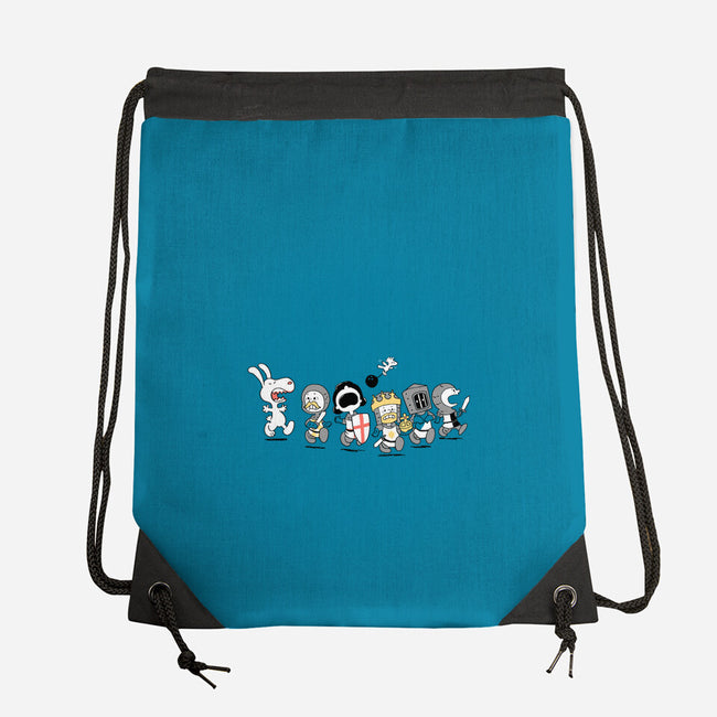 Run Away! Run Away!-none drawstring bag-queenmob
