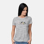 Run Away! Run Away!-womens basic tee-queenmob