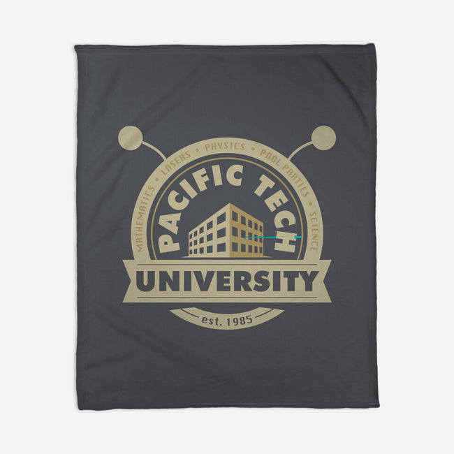 Pacific Tech University-none fleece blanket-Jason Tracewell