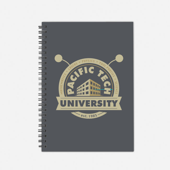 Pacific Tech University-none dot grid notebook-Jason Tracewell