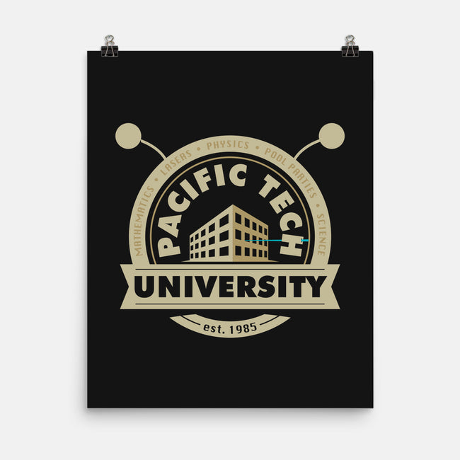 Pacific Tech University-none matte poster-Jason Tracewell