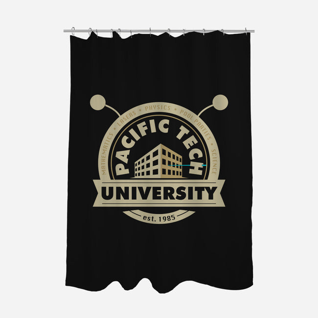 Pacific Tech University-none polyester shower curtain-Jason Tracewell