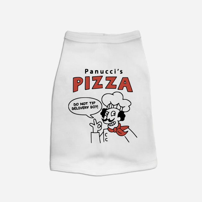 Panucci's Pizza-cat basic pet tank-BlackJack-AD