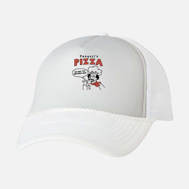 Panucci's Pizza-unisex trucker hat-BlackJack-AD