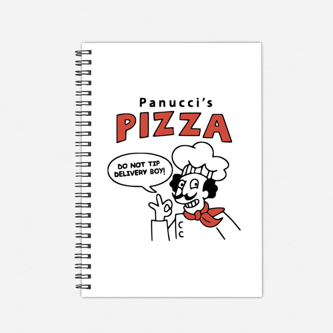 Panucci's Pizza-none dot grid notebook-BlackJack-AD