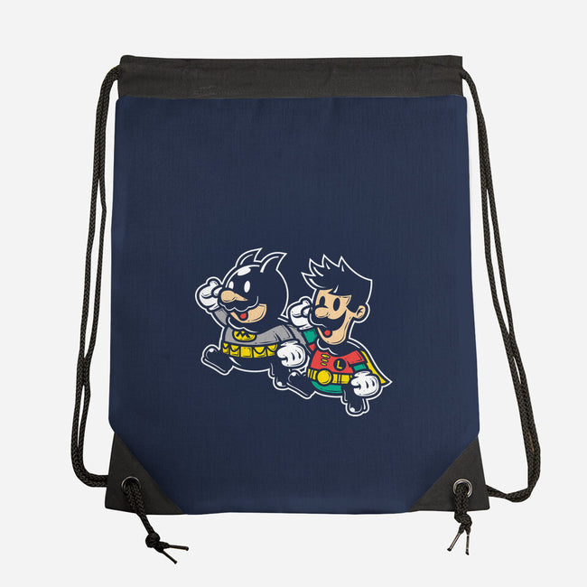 Paper Heroes-none drawstring bag-krisren28