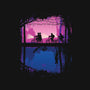 Parallel Worlds-none removable cover w insert throw pillow-Donnie