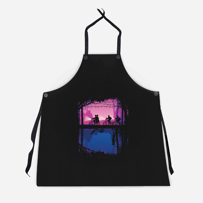 Parallel Worlds-unisex kitchen apron-Donnie