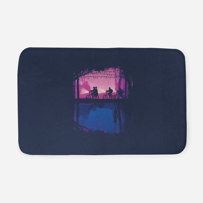 Parallel Worlds-none memory foam bath mat-Donnie