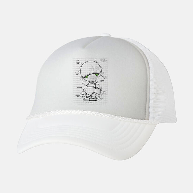 Paranoid Android Project-unisex trucker hat-ducfrench