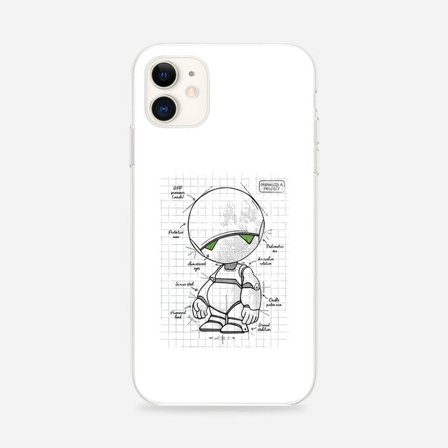 Paranoid Android Project-iphone snap phone case-ducfrench