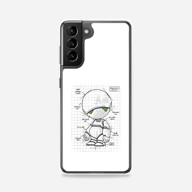 Paranoid Android Project-samsung snap phone case-ducfrench