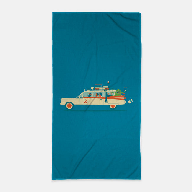 Party in the Back-none beach towel-jayf23
