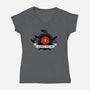 Party Killer-womens v-neck tee-mysteryof