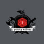 Party Killer-none removable cover w insert throw pillow-mysteryof