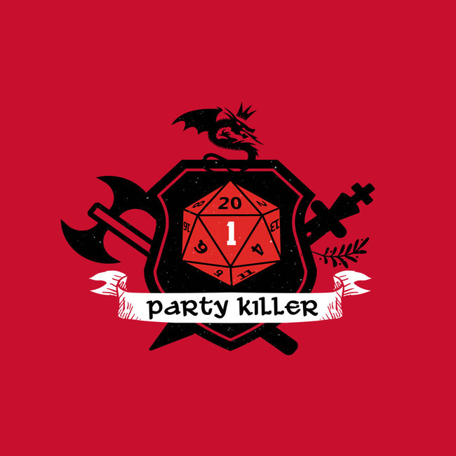 Party Killer-none removable cover w insert throw pillow-mysteryof