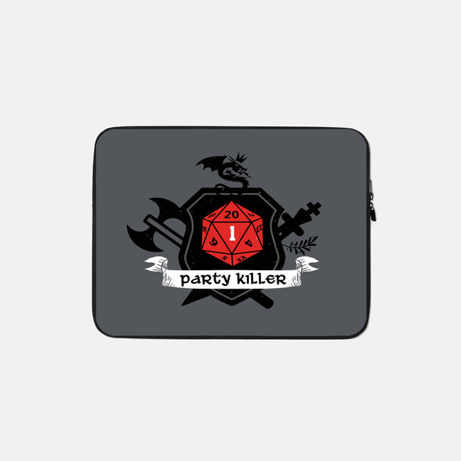 Party Killer-none zippered laptop sleeve-mysteryof