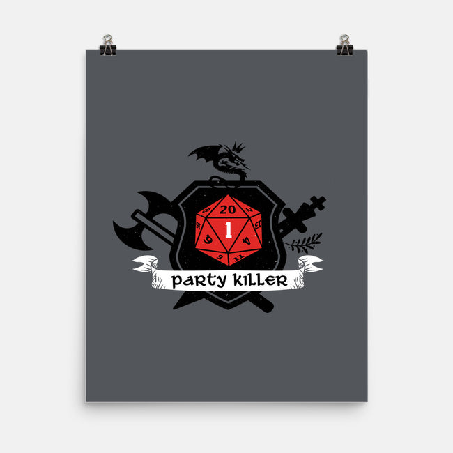 Party Killer-none matte poster-mysteryof