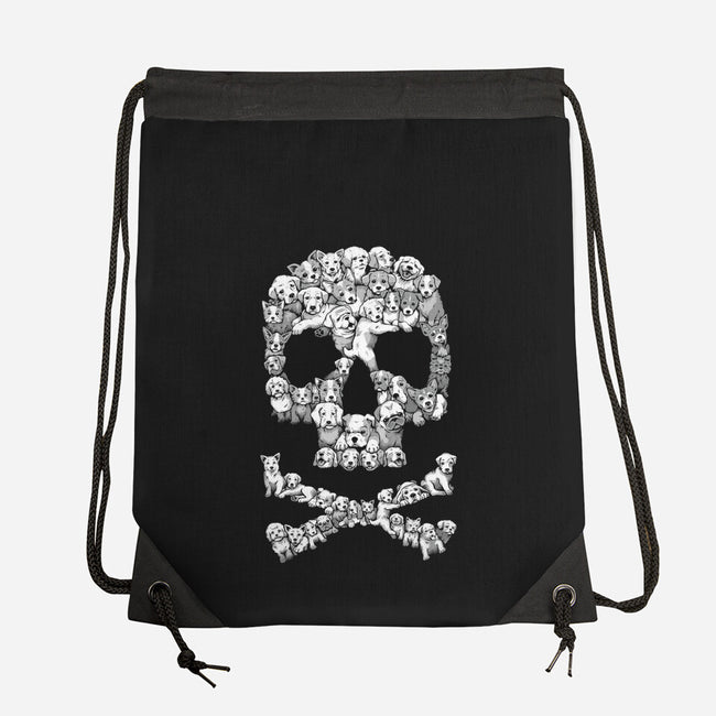 Pawsitively Awesome-none drawstring bag-harebrained