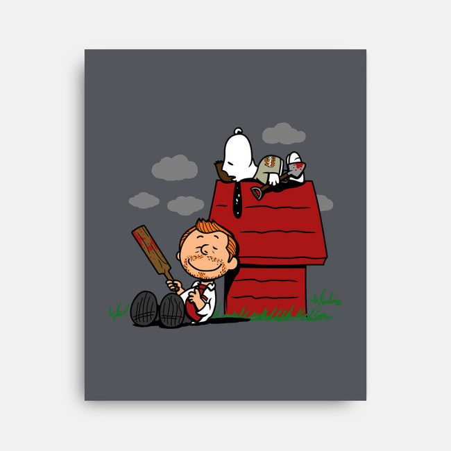 Peanuts of the Dead-none stretched canvas-Boggs Nicolas
