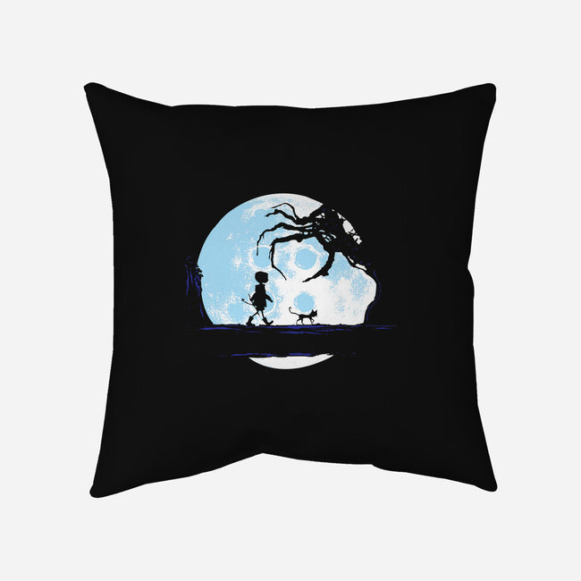 Perfect Moonwalk-none removable cover throw pillow-dalethesk8er