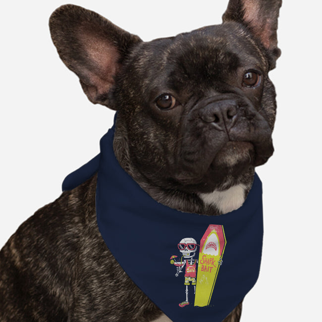 Permanent Vacation-dog bandana pet collar-DinoMike
