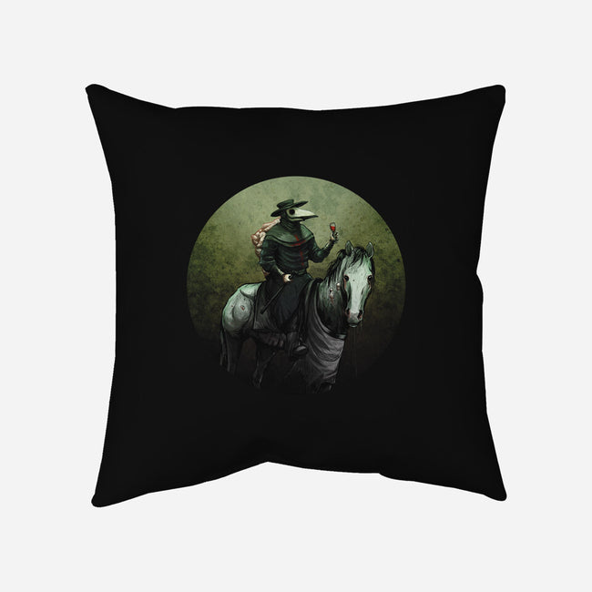 Pestilence-none removable cover w insert throw pillow-andyhunt