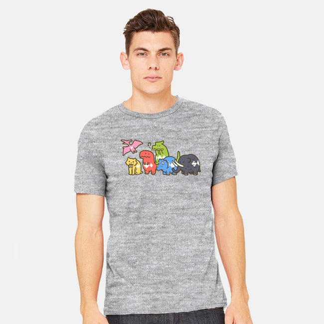 Pet Dinosaurs!-mens heavyweight tee-Oktobear