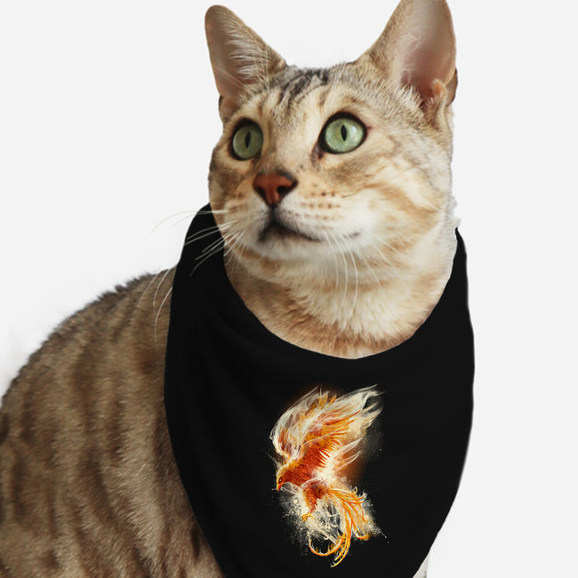 Phoenix Reborn-cat bandana pet collar-alnavasord