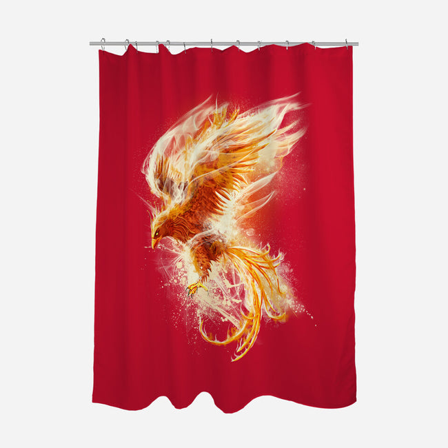 Phoenix Reborn-none polyester shower curtain-alnavasord