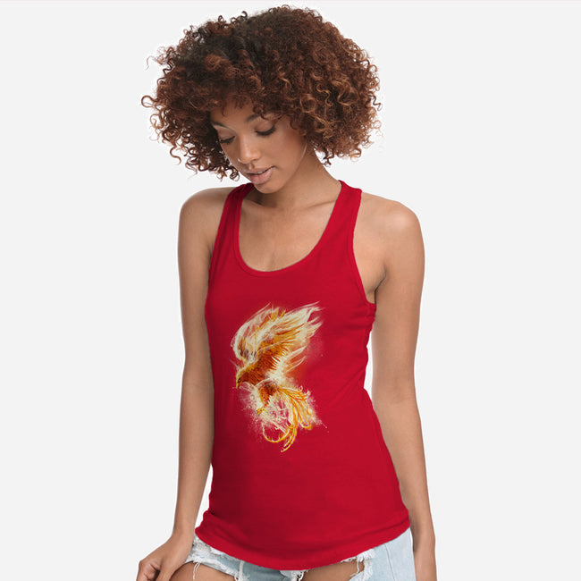 Phoenix Reborn-womens racerback tank-alnavasord