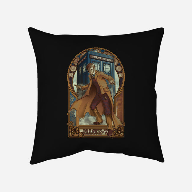 Physicker Whom-none removable cover throw pillow-Nertee Designs