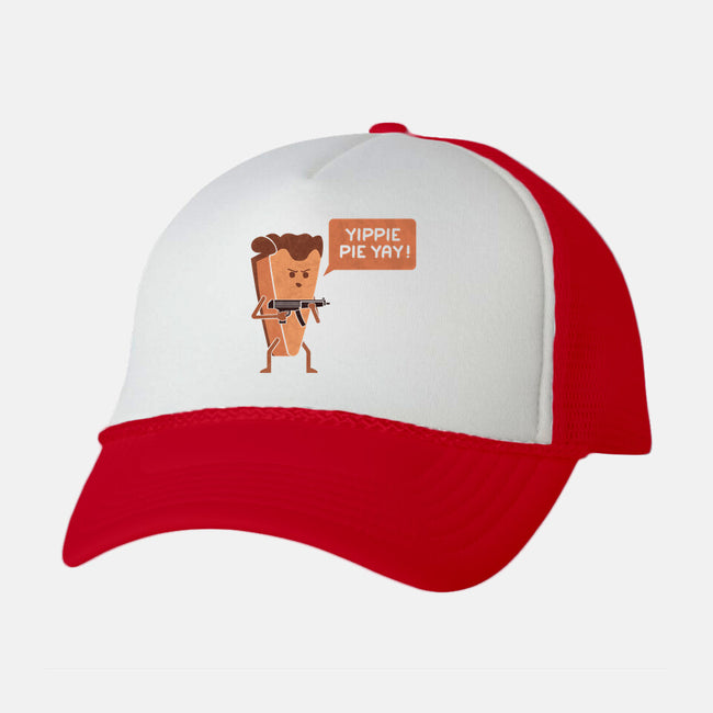 Pie Hard-unisex trucker hat-Teo Zed