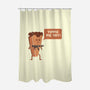 Pie Hard-none polyester shower curtain-Teo Zed