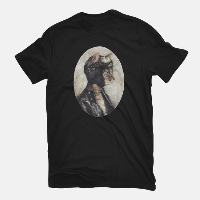 Pilot-mens heavyweight tee-Mike Koubou