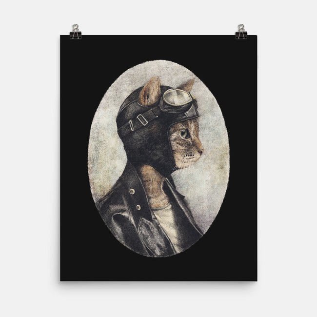 Pilot-none matte poster-Mike Koubou