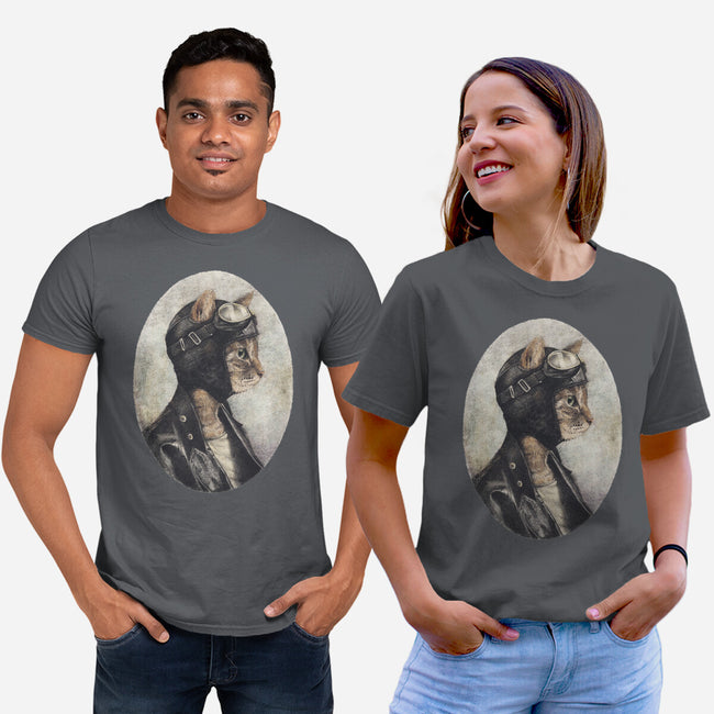 Pilot-unisex basic tee-Mike Koubou