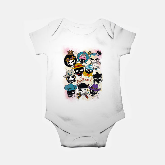 Pirate Squad-baby basic onesie-xiaobaosg