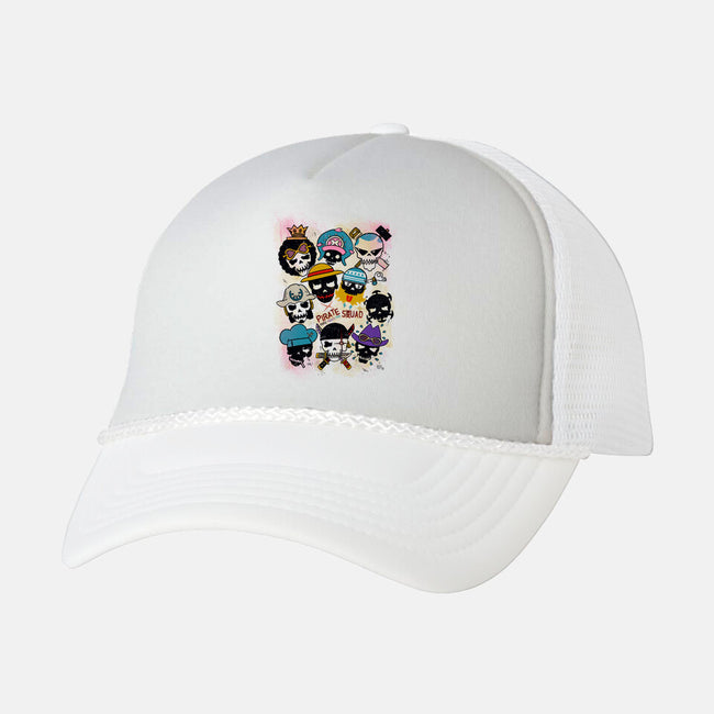 Pirate Squad-unisex trucker hat-xiaobaosg