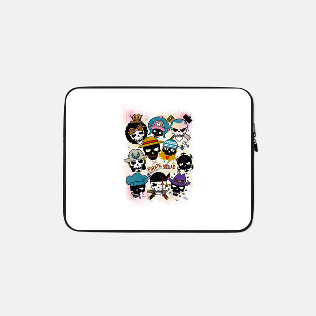 Pirate Squad-none zippered laptop sleeve-xiaobaosg