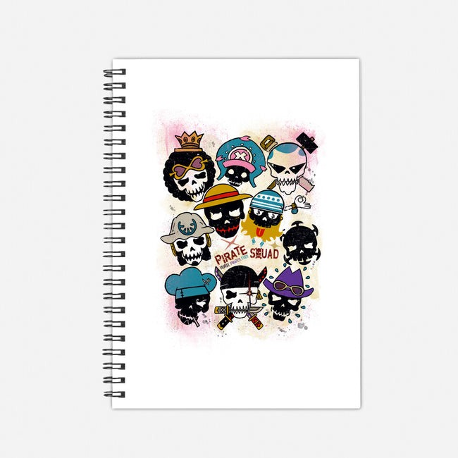 Pirate Squad-none dot grid notebook-xiaobaosg