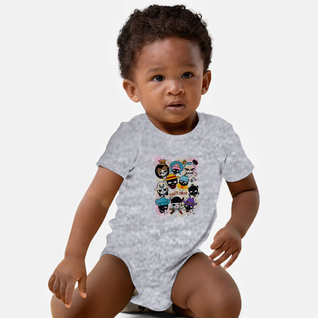 Pirate Squad-baby basic onesie-xiaobaosg