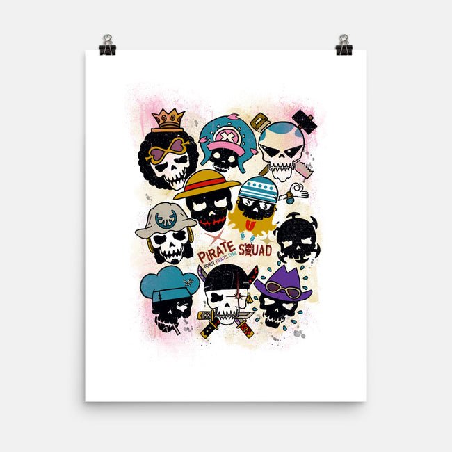 Pirate Squad-none matte poster-xiaobaosg