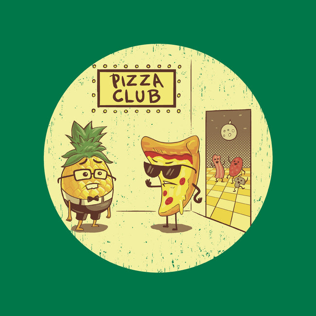 Pizza Club-none stretched canvas-Hootbrush